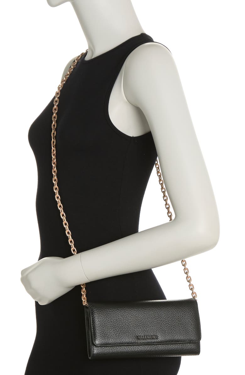 VALENTINO BY MARIO VALENTINO Juniper Dollaro Leather Crossbody Bag, Alternate, color, 