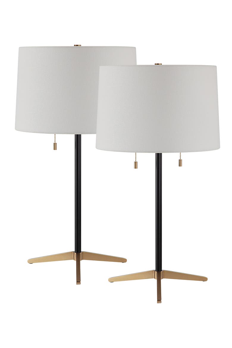 Orono Set of 2 Metal Table Lamps, Main, color, NO COLOR