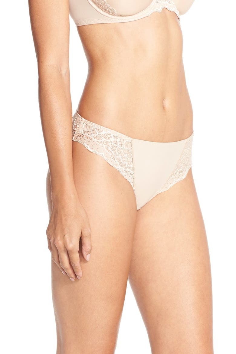 'Caresse' Bikini, Alternate, color, PEAU ROSE