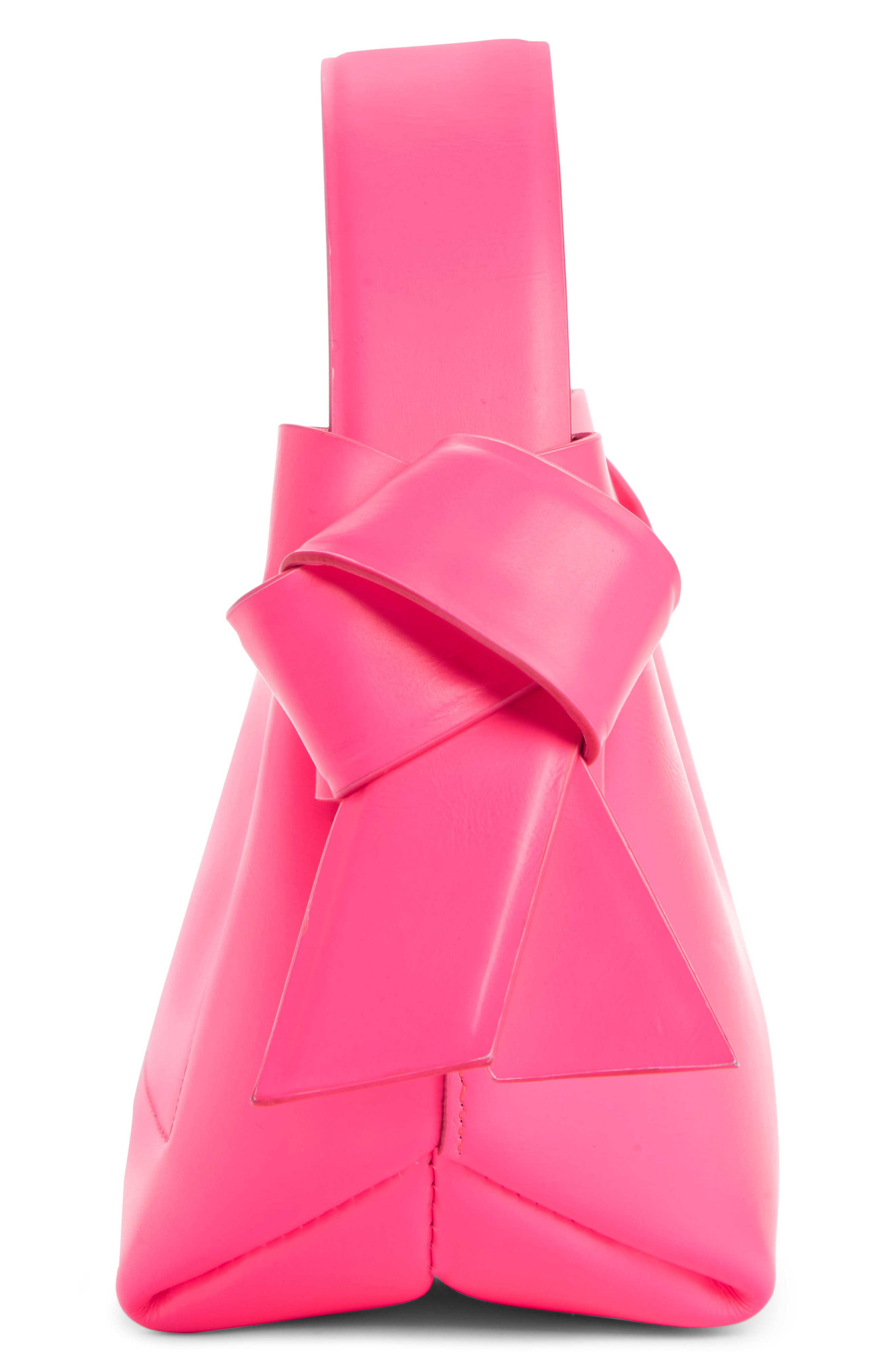 Acne Studios Micro Musubi Fluorescent Bag, Alternate, color, 