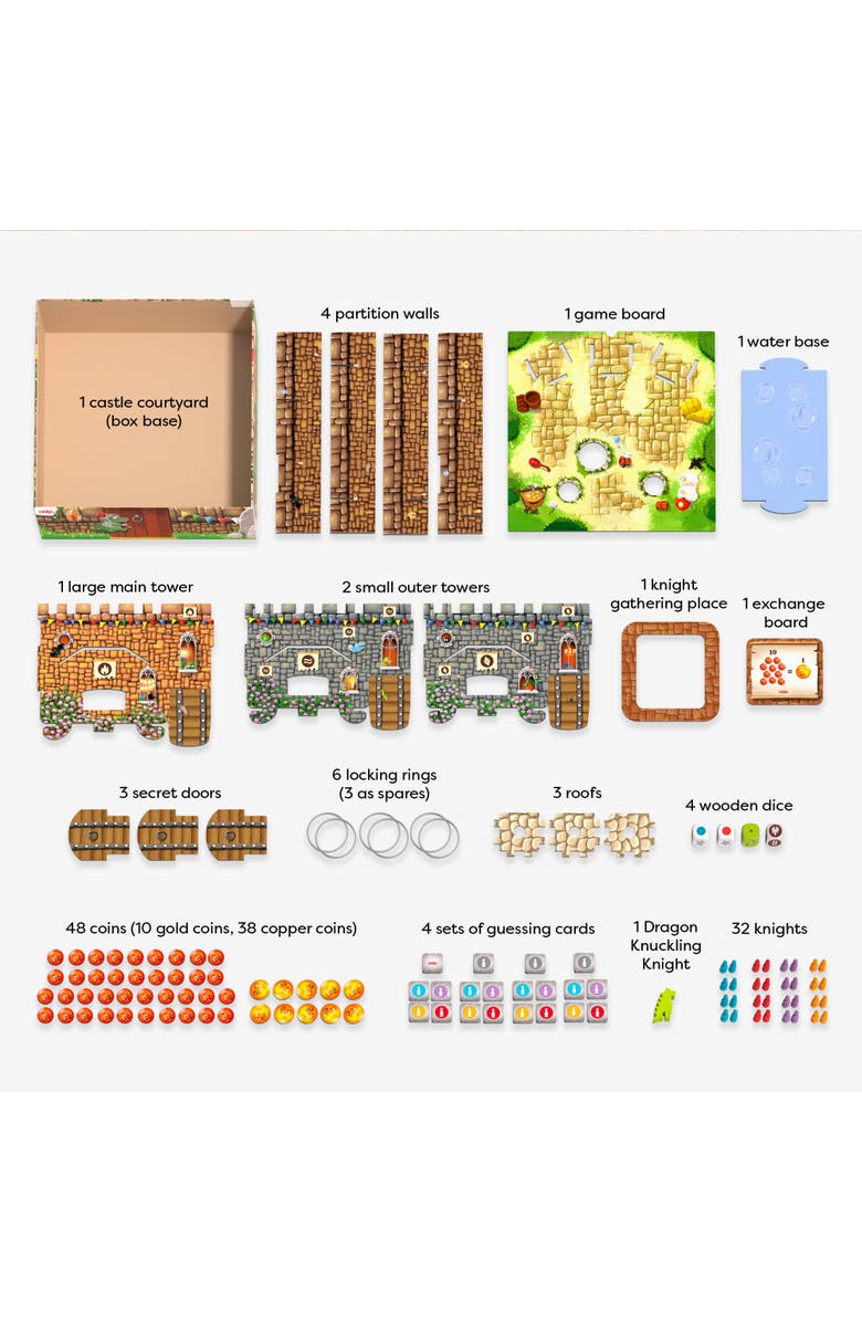 HABA Knuckling Knights A New Twist on the Games Classic, Alternate, color, Multi