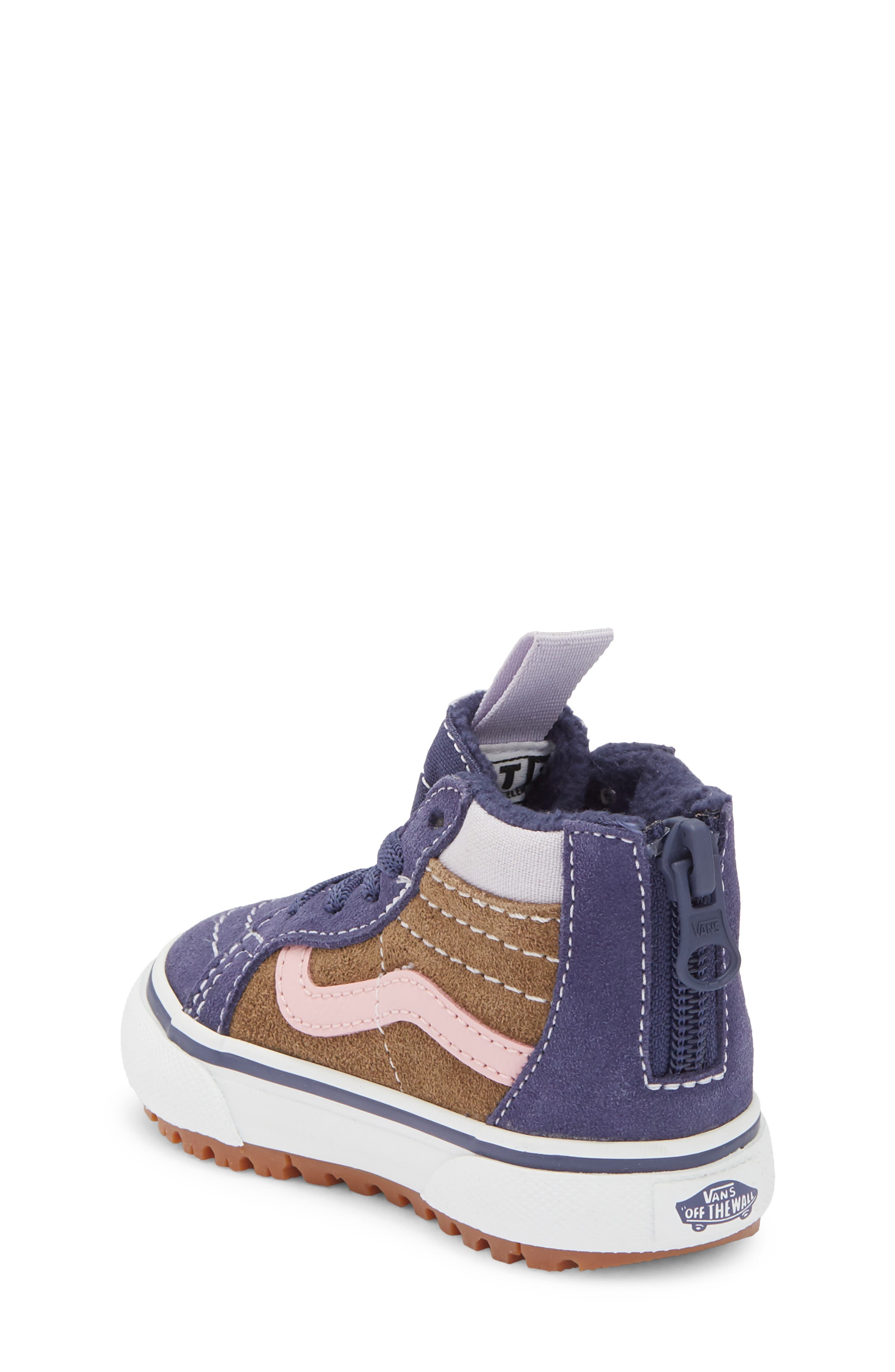 Kids' Sk8-Hi Zip Insulated High Top Sneaker, Alternate, color, GOTHIC GRAPE