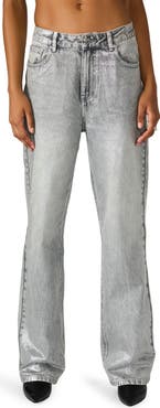 Steve Madden Zo Low Rise Wide Leg Jeans