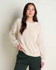 Toad & Co Bianca Shaker Crew Sweater