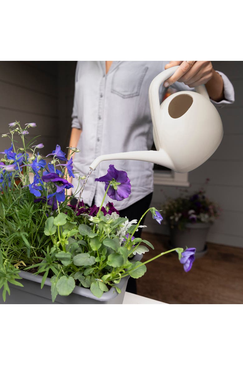 Canary Watering Can 1.5 Liter Cream Color, Alternate, color, Off-White