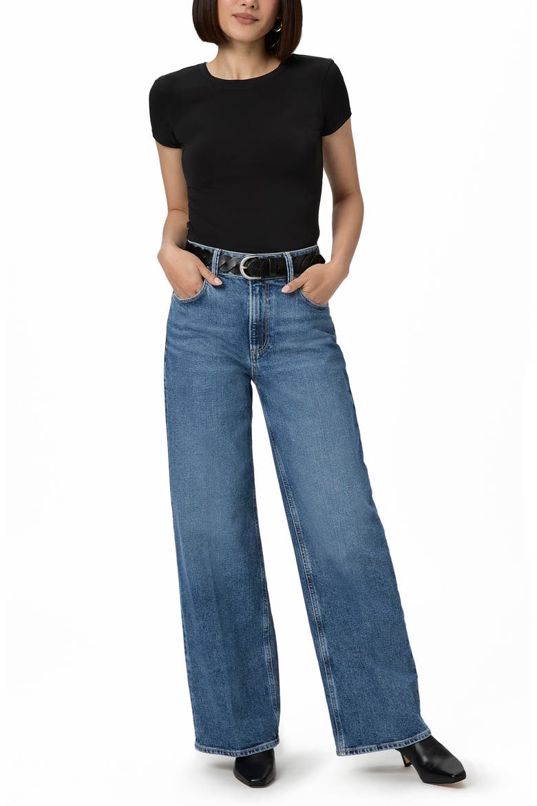 Sasha High Waist Wide Leg Jeans, Alternate, color, MOONCHILD