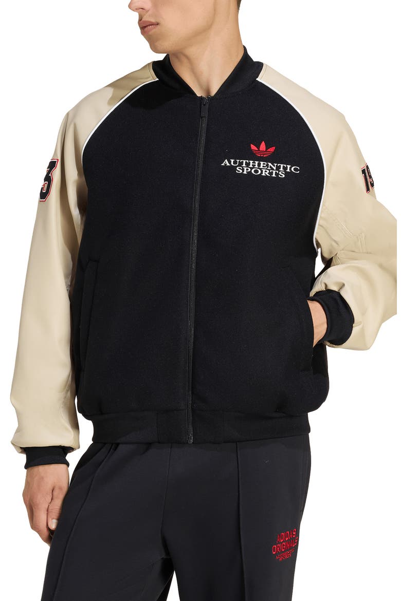 SST Jacket, Main, color, BLACK/ STONE KHAKI/