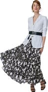 Jessica London Flowing Crinkled Maxi Skirt