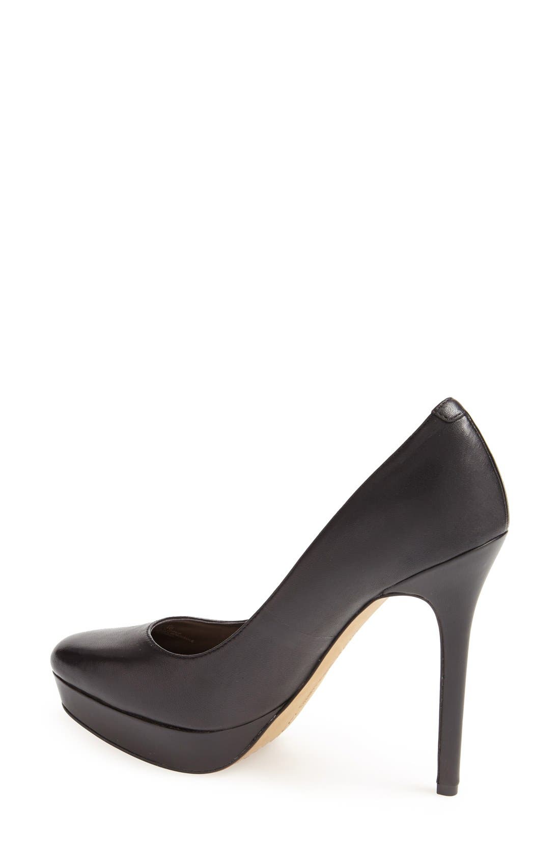 'Niomi' Pump, Alternate, color, BLACK