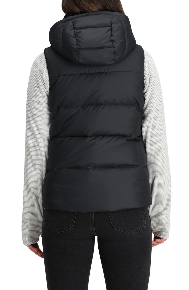 Outdoor Research Coldfront II Hooded 700 Fill Power Down Puffer Vest, Alternate, color, 