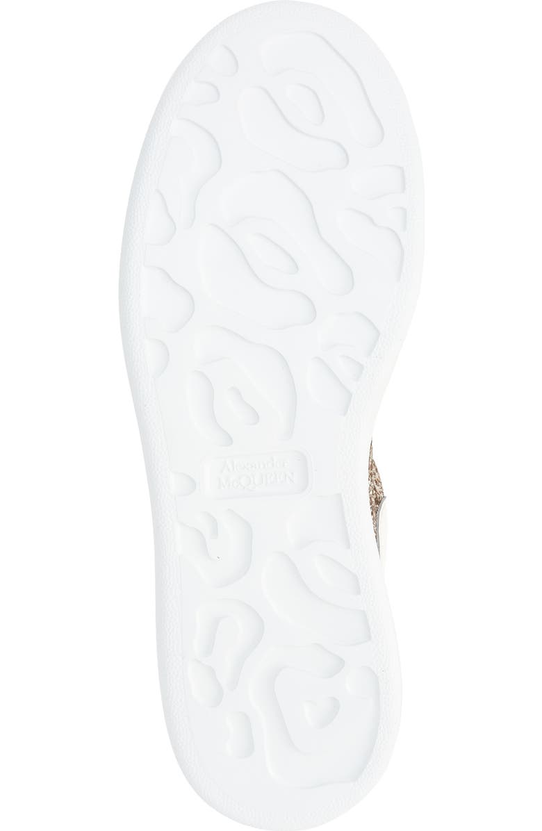 McQueen Oversized Glitter Platform Sneaker, Alternate, color,