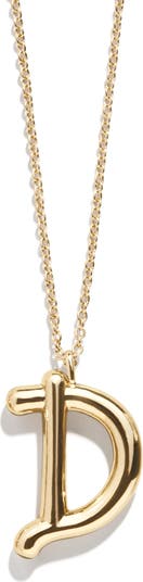 Bubble Initial Necklace