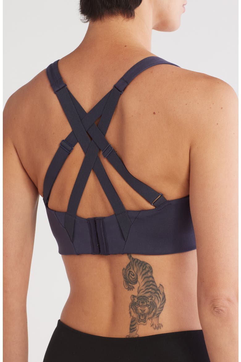 Willow Molded Sports Bra, Alternate, color, GRAPHITE