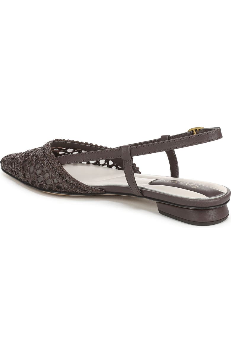 Franco Sarto Riona Slingback Flat, Alternate, color, Chocolate Brown