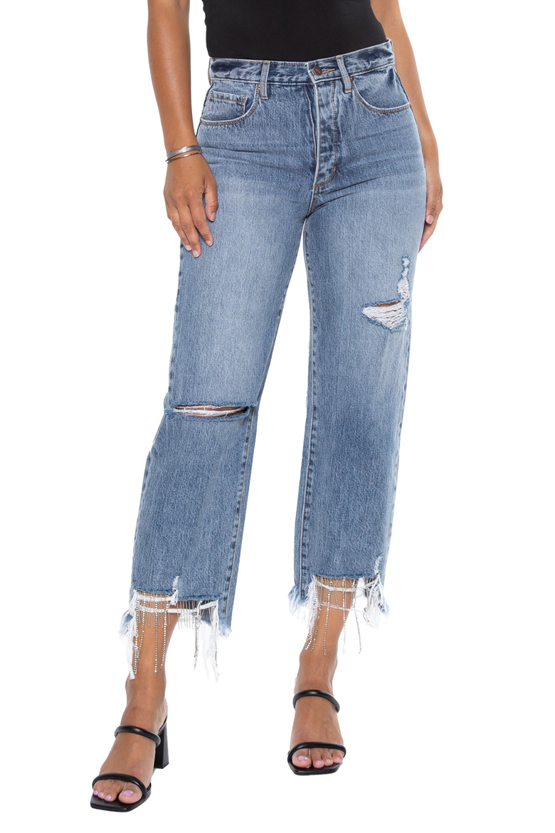 All Chained Up Ankle Jean, Main, color, Angel Falls