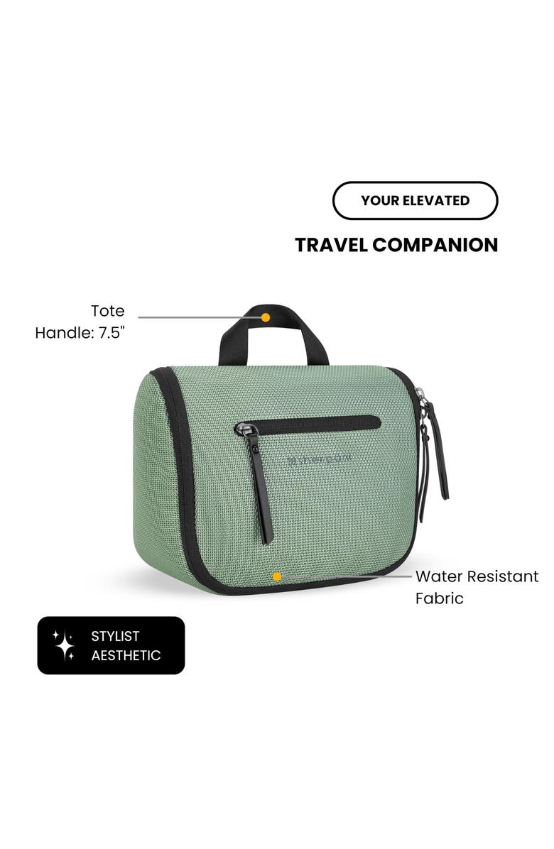 Sherpani CoPilot Travel Toiletry Bag, Alternate, color, Aloe Mist