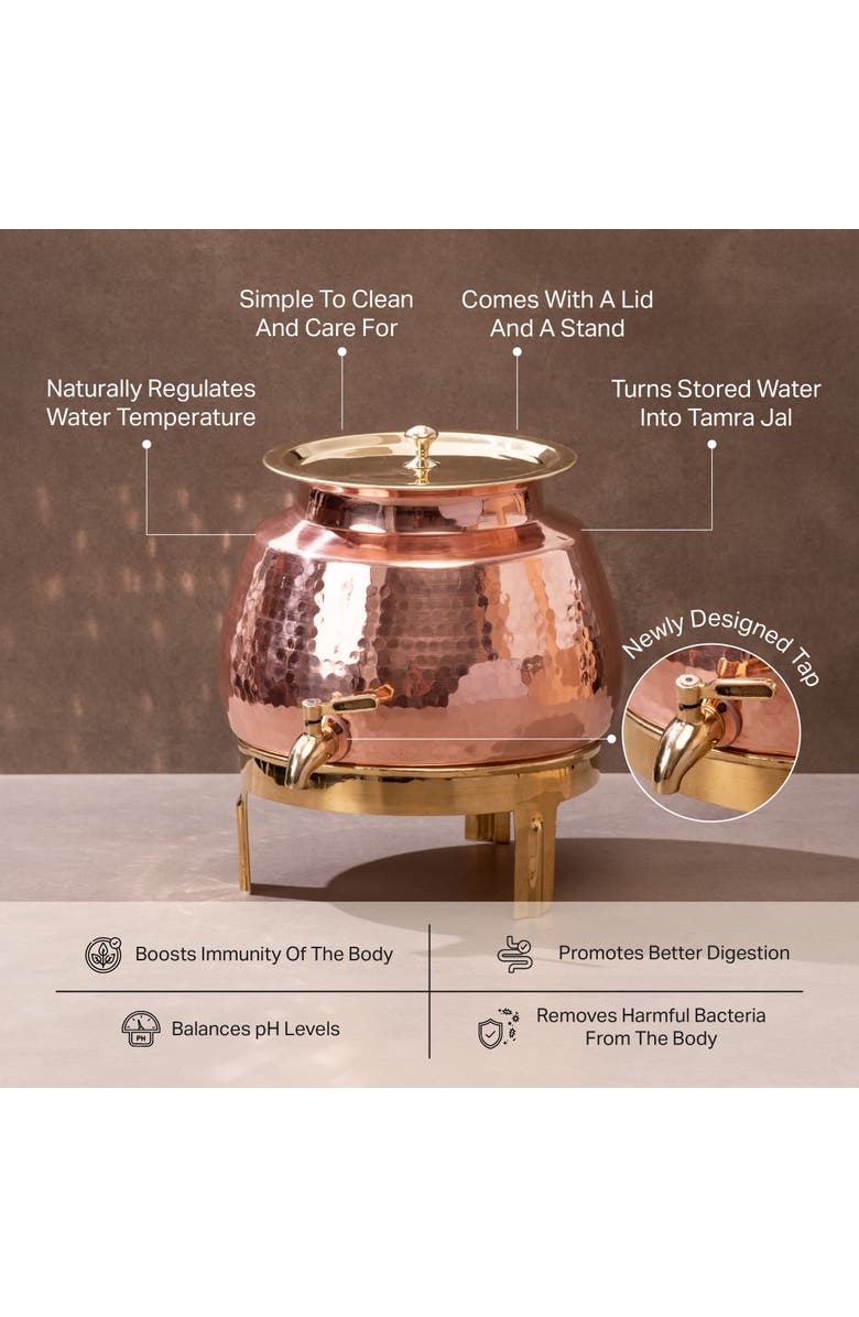 P-Tal Copper Water Dispenser, Alternate, color, Copper