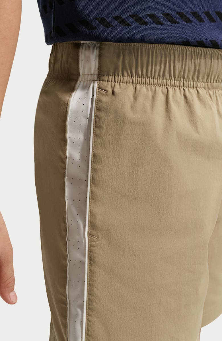 Nike Kids' Woven Drawstring Shorts, Alternate, color, Parachute Beige/White