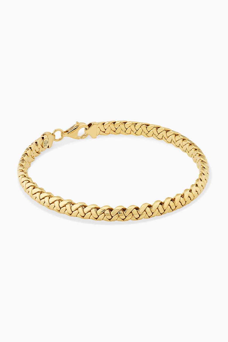 14K Yellow Gold Caesar Bangle Bracelet, Alternate, color, Yellow Gold
