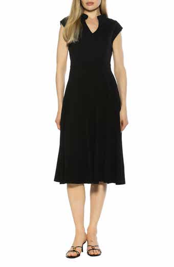 Yara Cap Sleeve Midi Dress