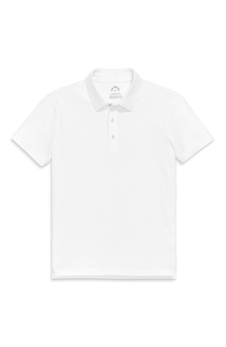 Primary Adult Classic Polo, Main, color, White