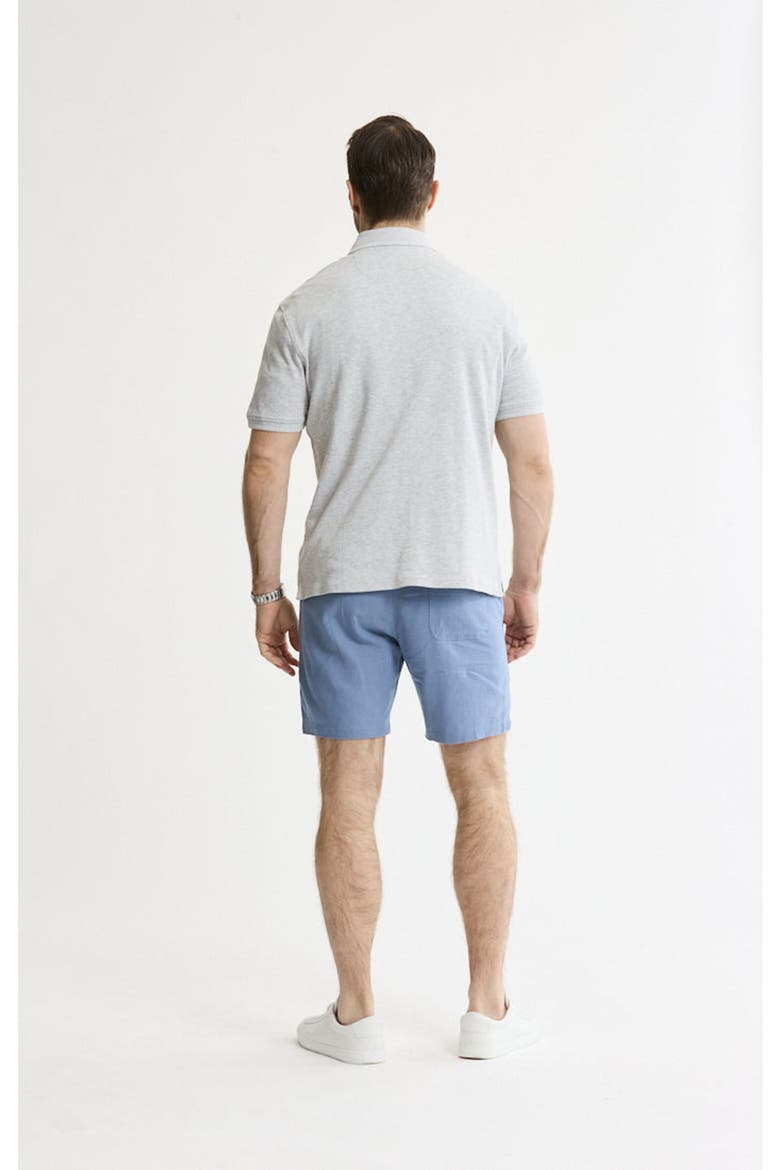 Cotton Interlock Polo, Alternate, color, Heather Grey