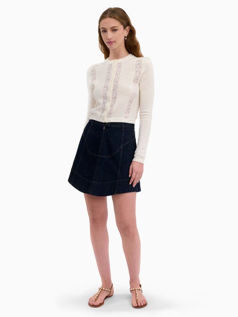 Rhea Lace Knit Cardigan