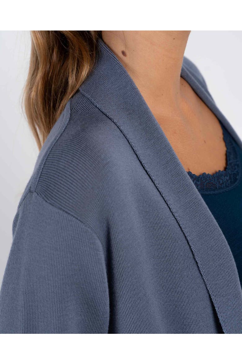 Seraphina Longline Cardigan, Alternate, color, French Grey