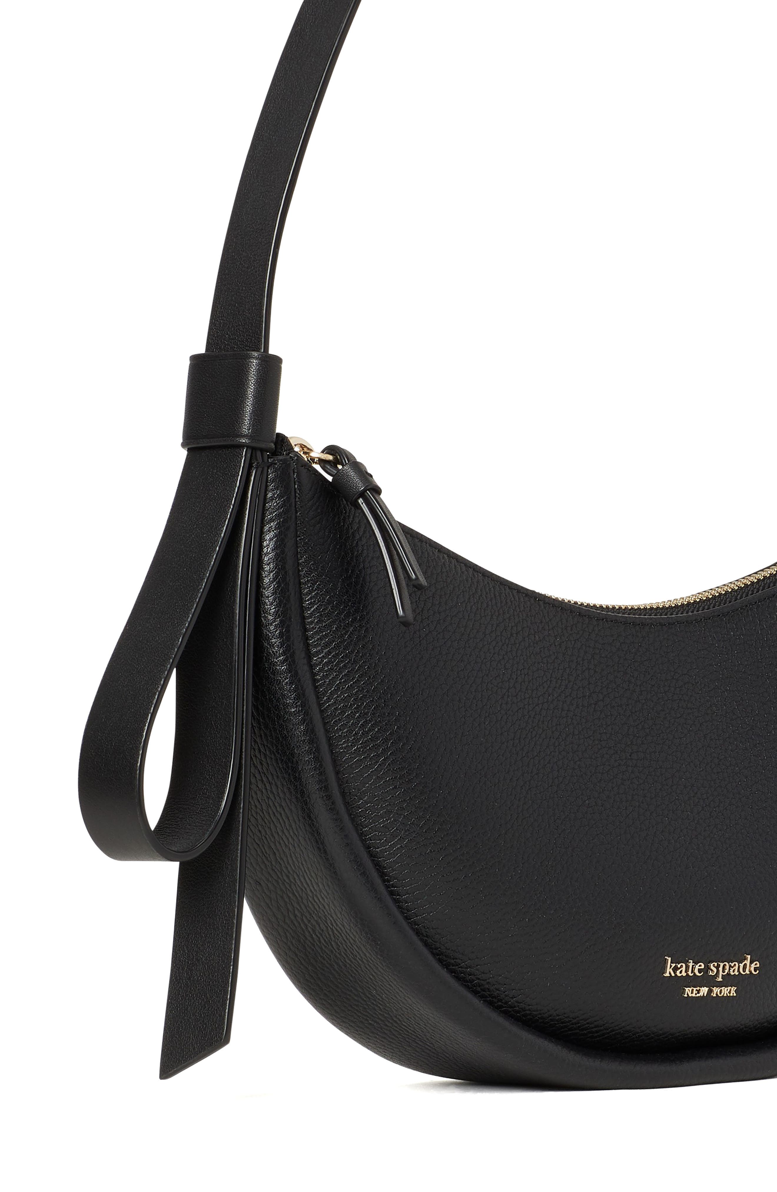 Kate Spade New York smile small leather shoulder bag, Alternate, color, 
