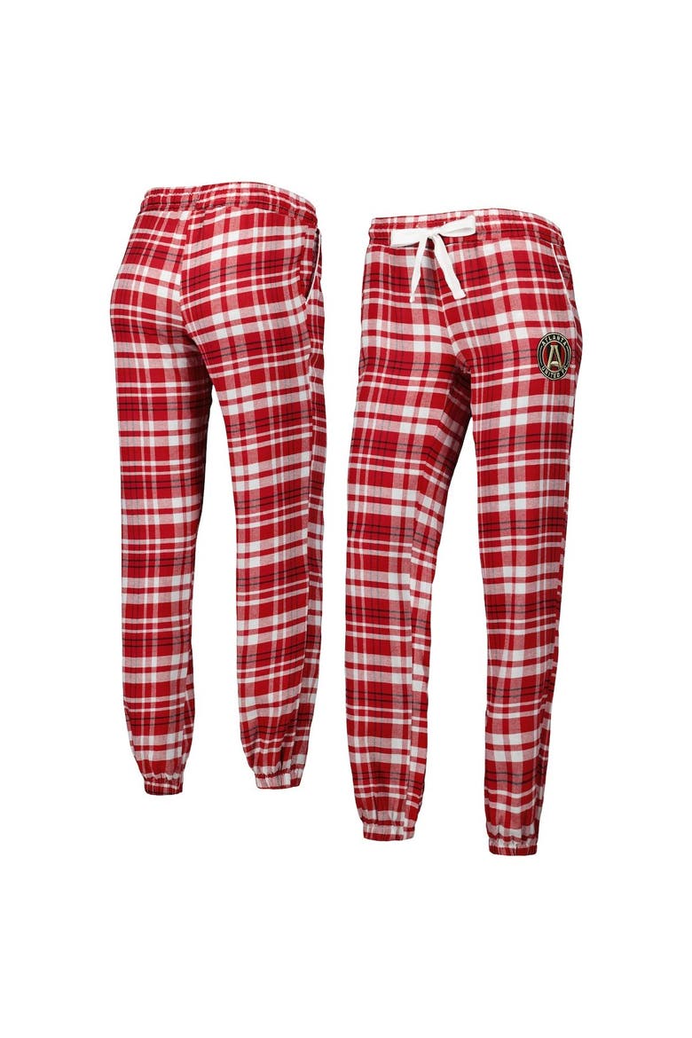 Women's Concepts Sport Red Atlanta United FC Mainstay Flannel Sleep Pants, Main, color, Red