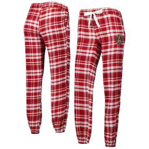 Women's Concepts Sport Red Atlanta United FC Mainstay Flannel Sleep Pants