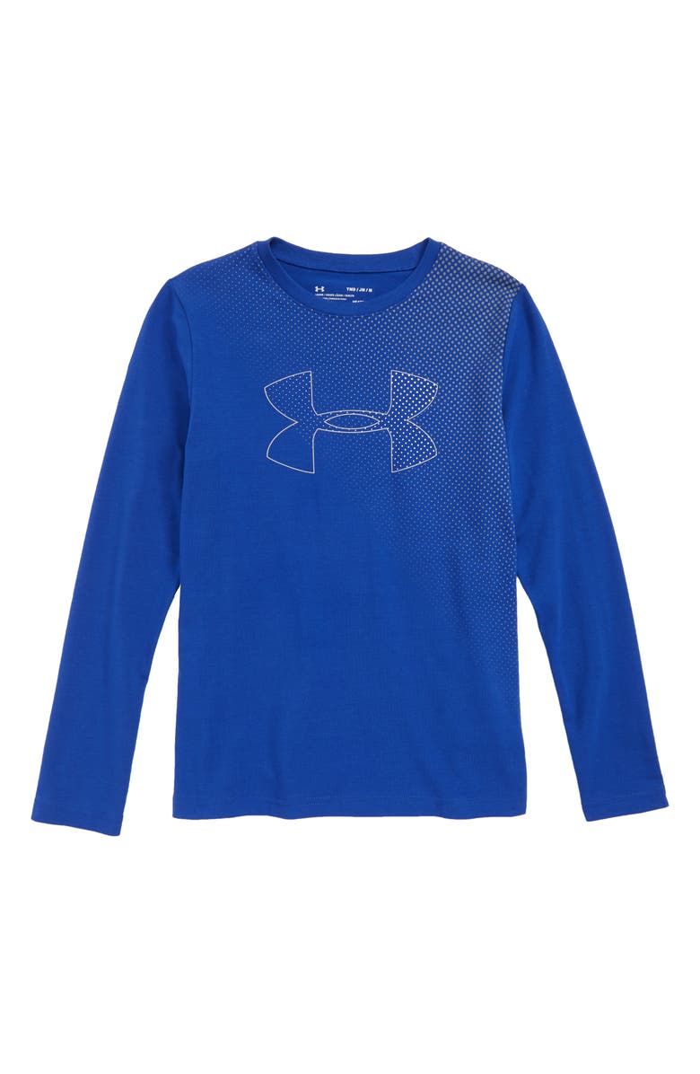 Under Armour Halftone Logo HeatGear<sup>®</sup> Shirt, Main, color, 