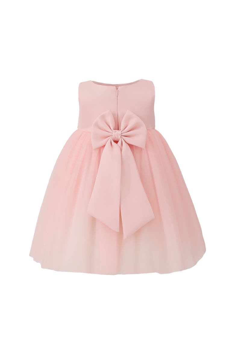 Lace Petal Gown, Alternate, color, Pink