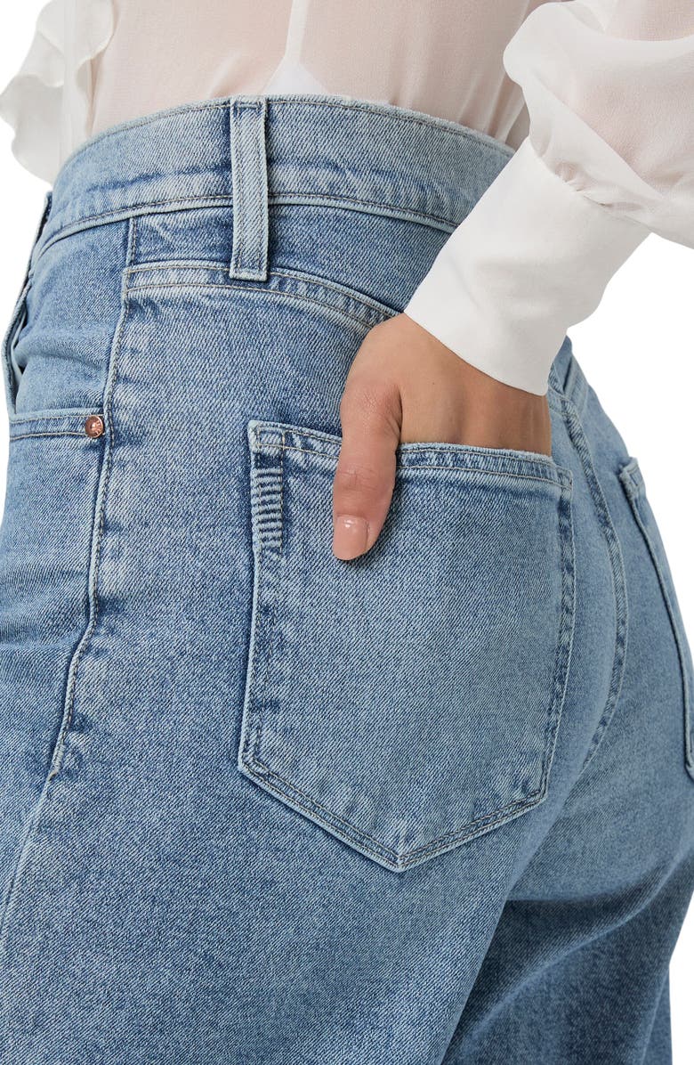 Cameron High Waist Ankle Wide Leg Jeans