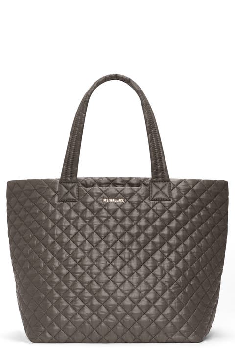 Large Metro Deluxe Quilted Nylon Tote