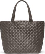 MZ Wallace Large Metro Deluxe Quilted Nylon Tote