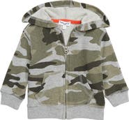 Splendid Camo Zip Hoodie