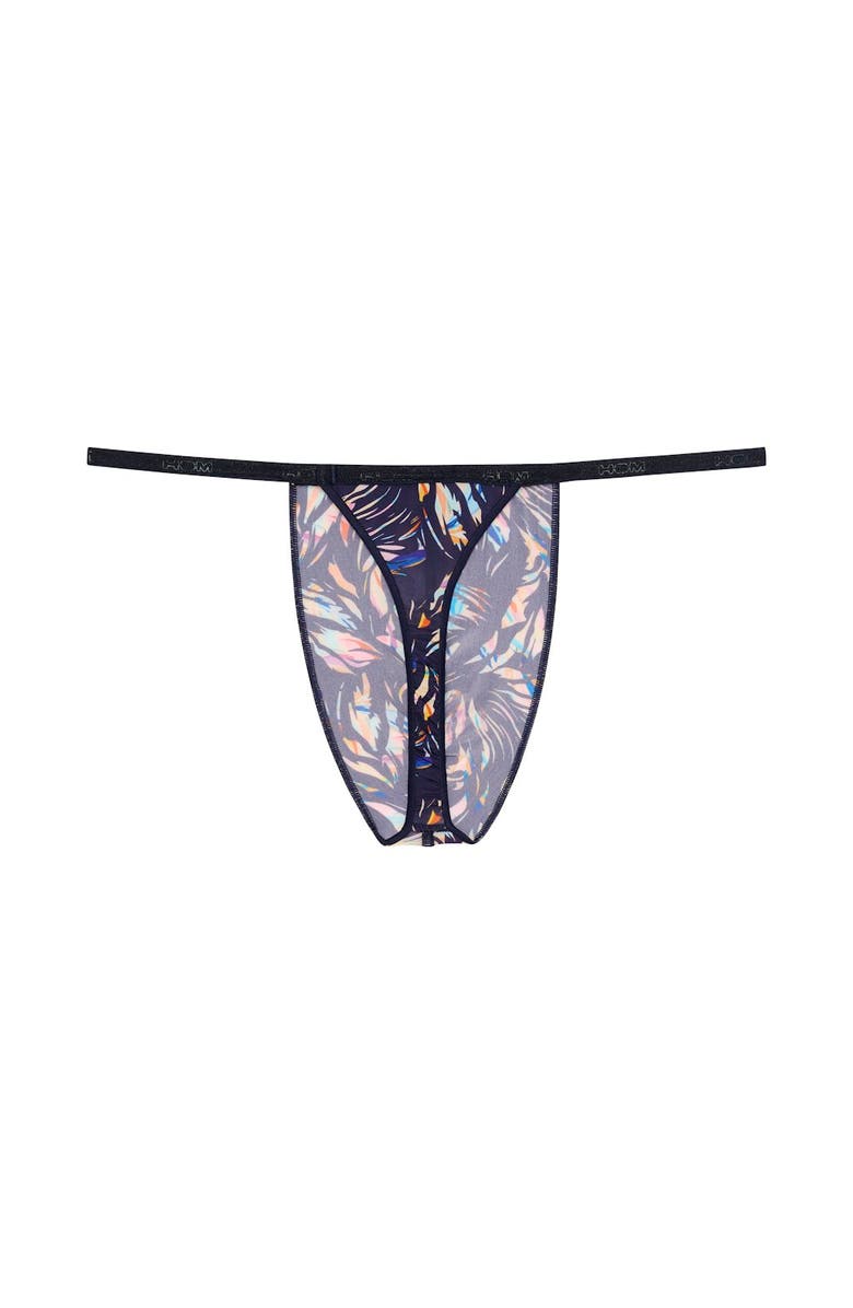 HOM Viscaya G-String, Alternate, color, Navy Print