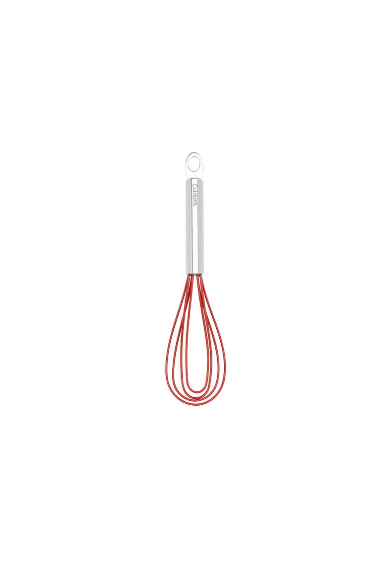 8-Inch Silicone Flat Whisk, Red, Alternate, color, Red