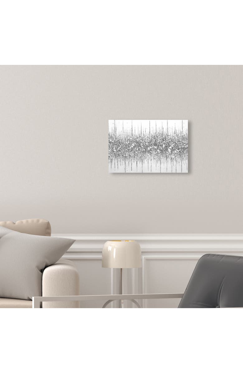 Wynwood Studio Grey Lines Inspo Canvas Wall Art, Alternate, color, Silver