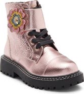 Kurt Geiger London Kids' Flower Quilt Boot