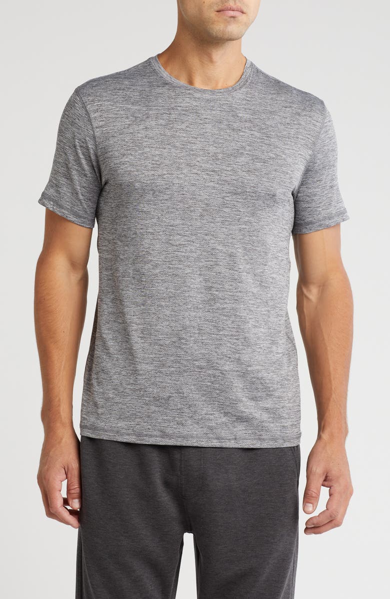 90 DEGREE BY REFLEX Nomad Mesh Short Sleeve T-Shirt, Main, color, 