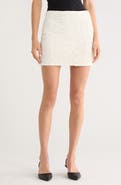 All in Favor Sequin Embellished Miniskirt