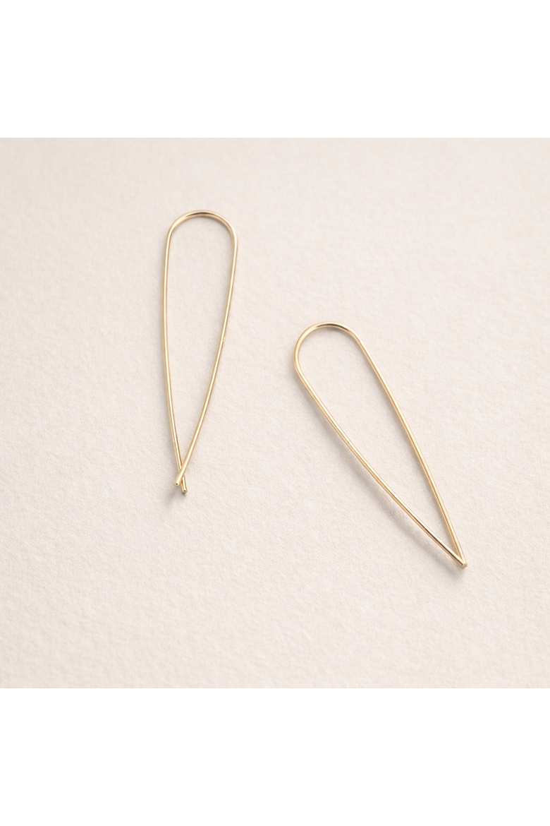 Telluride Long Threader Earrings, Main, color, 14k Gold Fill