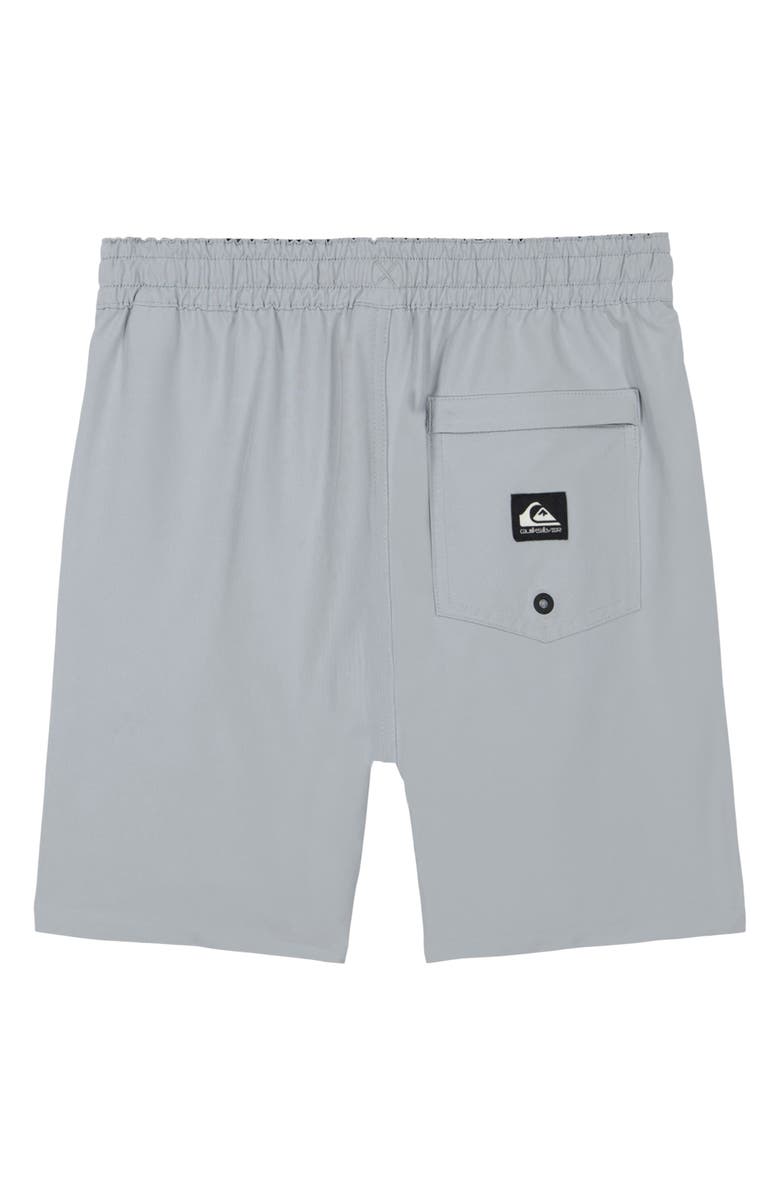 Quiksilver Kids' Taxer Amphibian Water Repellent Hybrid Shorts, Alternate, color, Quarry