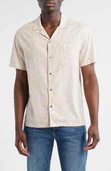 Rails Waimea Short Sleeve Linen Blend Camp Shirt