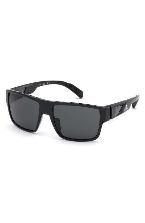 57mm Rectangular Sunglasses