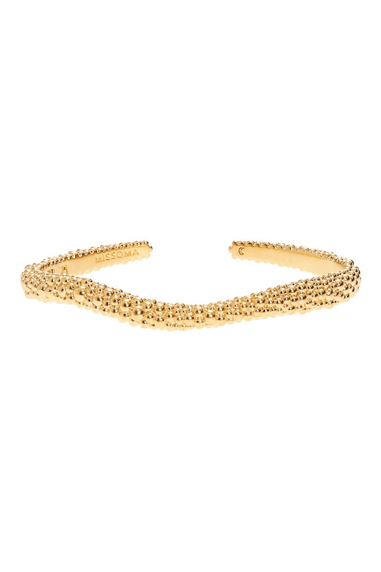 Baya Claw Cuff Bracelet, Main, color, GOLD