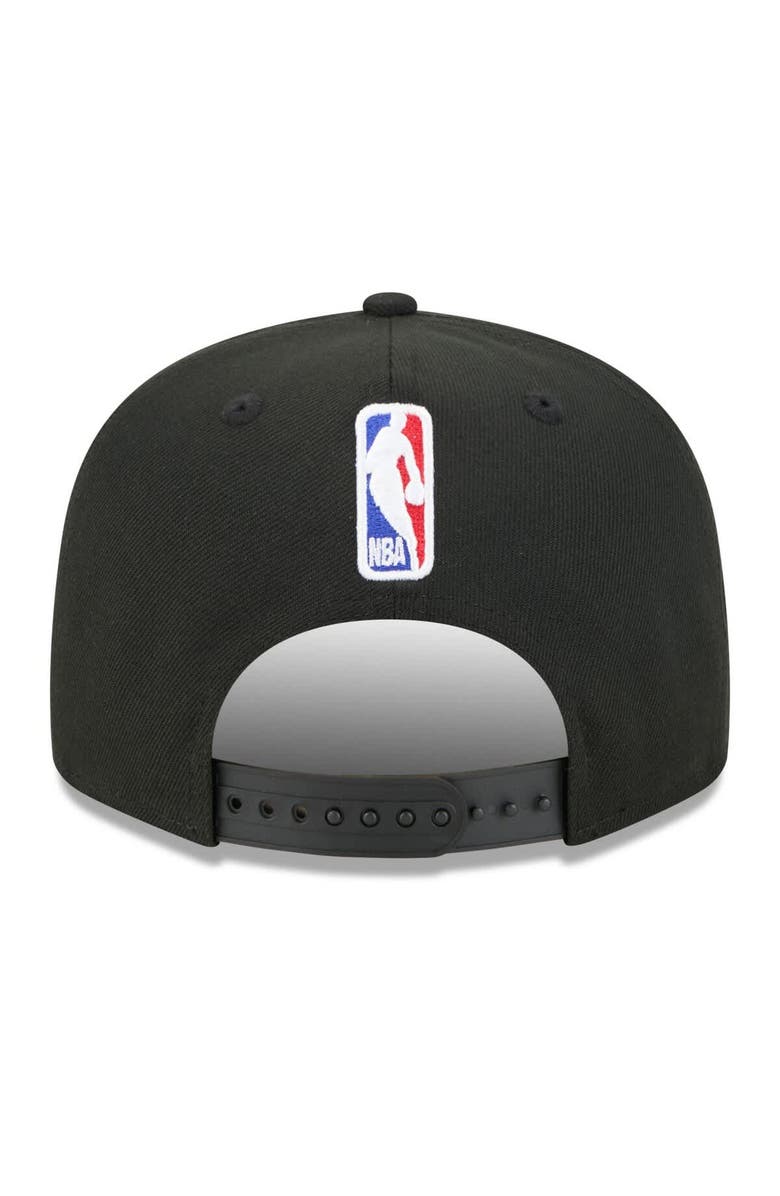 New Era Men
s New Era Black Brooklyn Nets 2025/26 City Edition 9FIFTY Snapback Hat, Alternate, color, Black