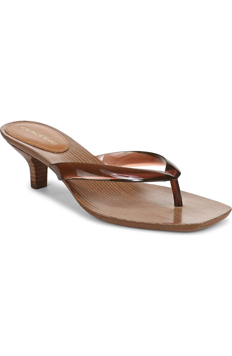 Veronica Beard Clea Jelly Sandal, Main, color, Hazelwood